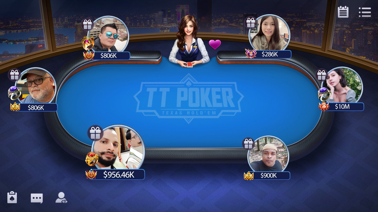Texas Hold'em Points Lobby - 德州扑克运营后台